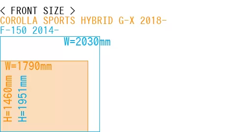 #COROLLA SPORTS HYBRID G-X 2018- + F-150 2014-